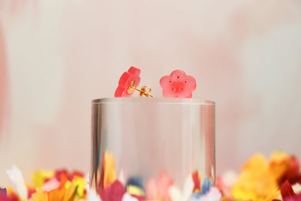 Cherry Blossom Studs - Earrings (Making Magitek)