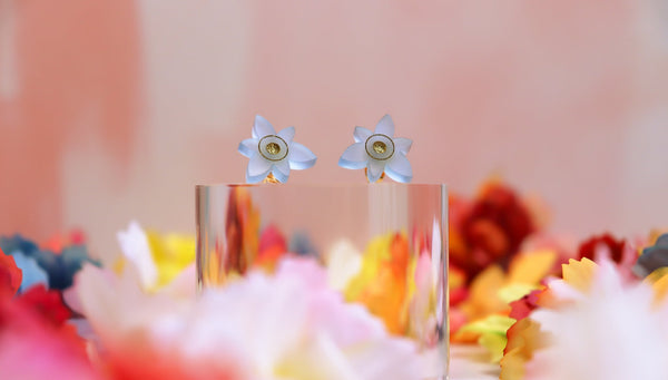 Daffodil Studs - Earrings (Making Magitek)