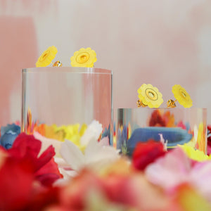 Sunflower Studs - Earrings (Making Magitek)