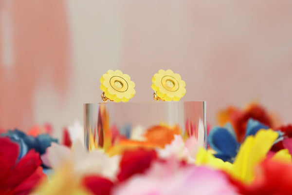 Sunflower Studs - Earrings (Making Magitek)